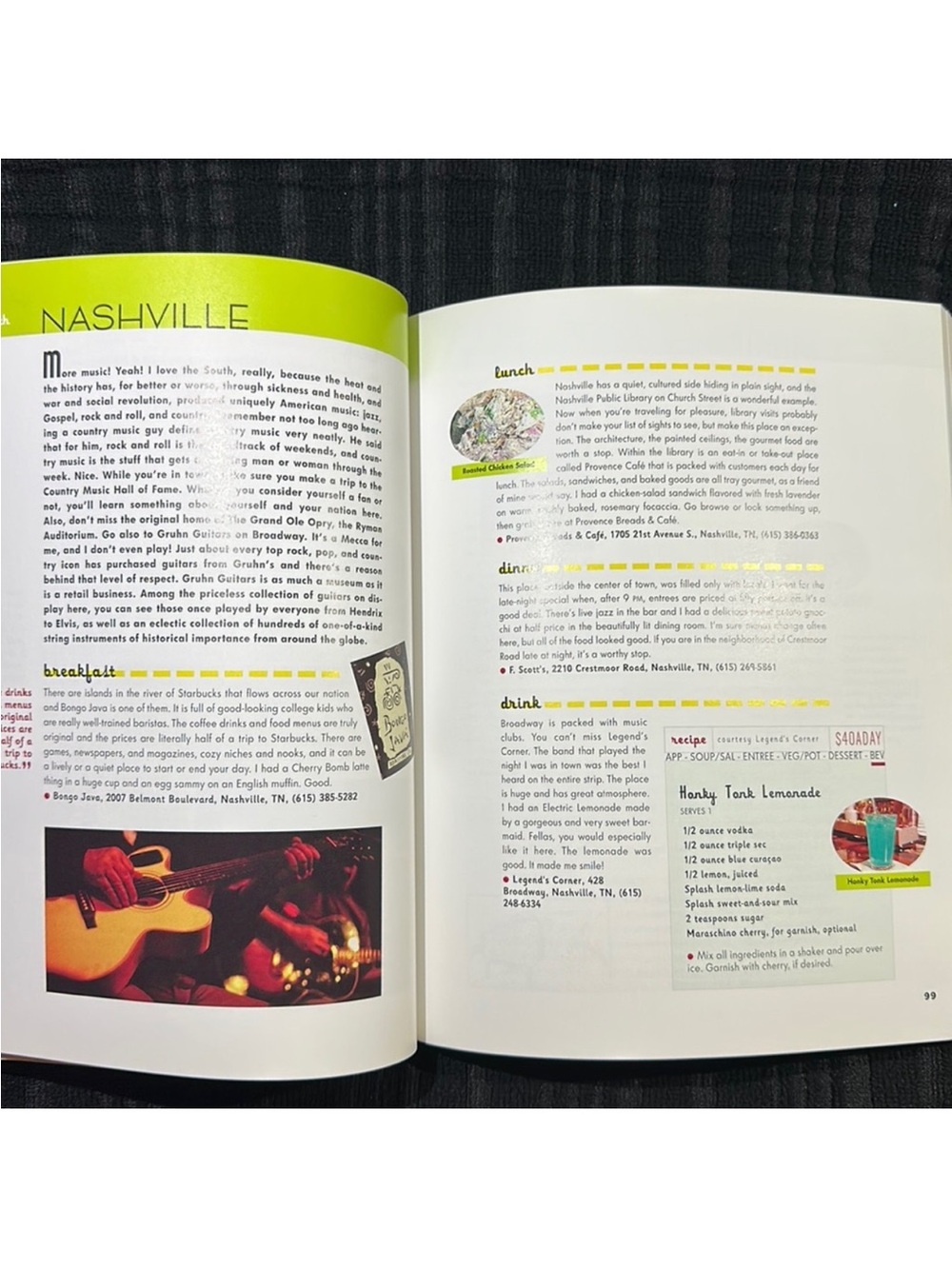 Rachael Ray Best Eats In Town on $40 A Day Recipe/travel Tips Book - Picture 5 of 10